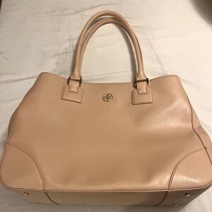 Tory Burch Satchel, peach/apricot